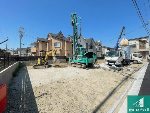 東大阪市玉串町西　第1期　新築一戸建ての外観|現在建築中！落ち着いた街並みで新生活を始めることが出来そう！周辺の物件も併せてご紹介させて頂きます！