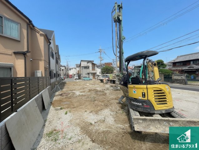 東大阪市玉串町西　第1期　新築一戸建ての外観|現在建築中！落ち着いた街並みで新生活を始めることが出来そう！周辺の物件も併せてご紹介させて頂きます！