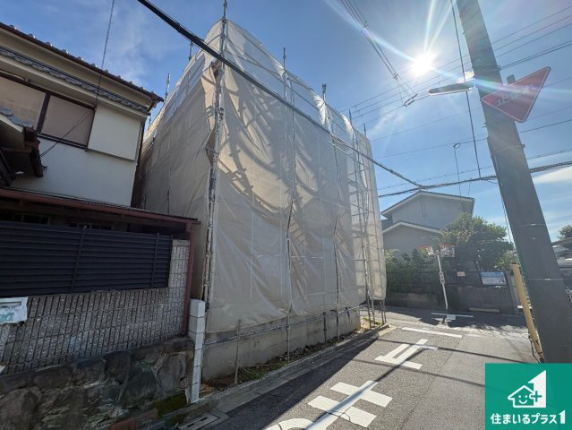 堺市東区日置荘西町　第1期　新築一戸建ての外観|現在建築中！落ち着いた街並みで新生活を始めることが出来そう！周辺の物件も併せてご紹介させて頂きます！
