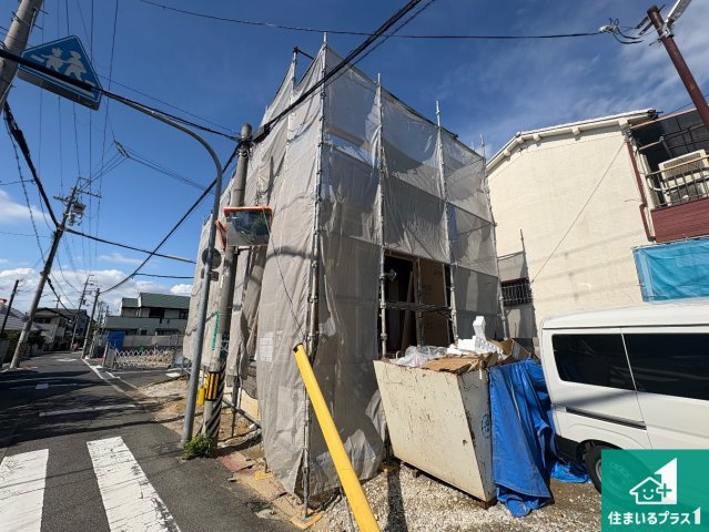 堺市東区日置荘西町　第1期　新築一戸建ての外観|現在建築中！落ち着いた街並みで新生活を始めることが出来そう！周辺の物件も併せてご紹介させて頂きます！