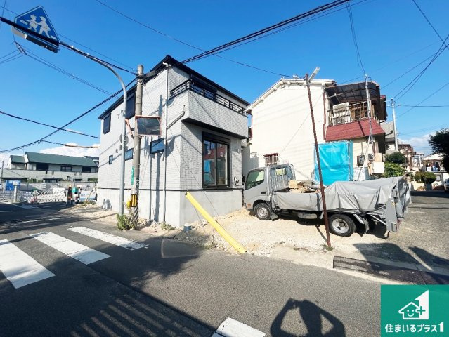 堺市東区日置荘西町　第1期　新築一戸建ての外観|現在建築中！落ち着いた街並みで新生活を始めることが出来そう！周辺の物件も併せてご紹介させて頂きます！