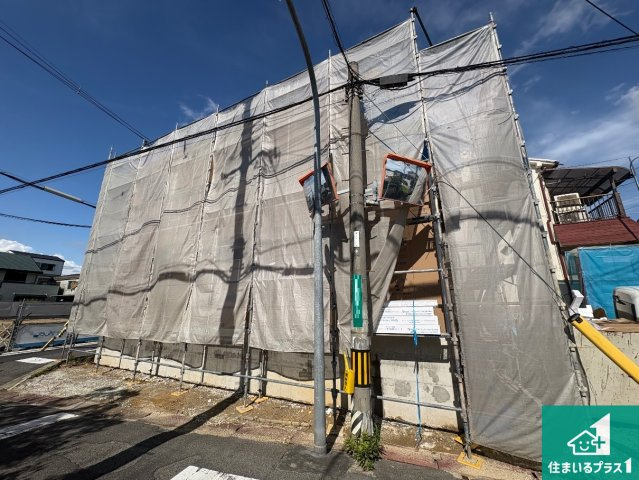 堺市東区日置荘西町　第1期　新築一戸建ての外観|現在建築中！落ち着いた街並みで新生活を始めることが出来そう！周辺の物件も併せてご紹介させて頂きます！