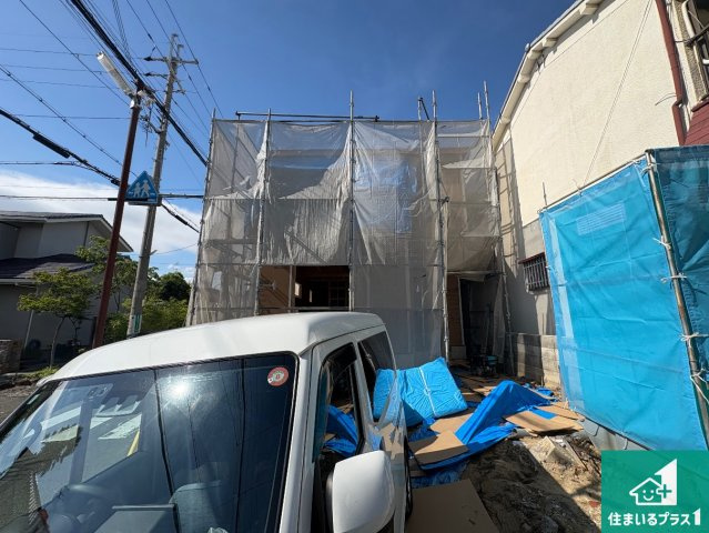 堺市東区日置荘西町　第1期　新築一戸建ての外観|現在建築中！落ち着いた街並みで新生活を始めることが出来そう！周辺の物件も併せてご紹介させて頂きます！