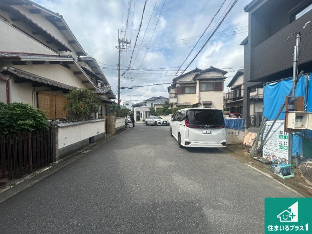◆堺市東区日置荘西町　第2期　新築一戸建ての前面道路含む現地写真|駅やスーパー、小学校・中学校等日常生活に欠かせない情報や道のりもご紹介いたしますのでお気軽にご相談ください。
