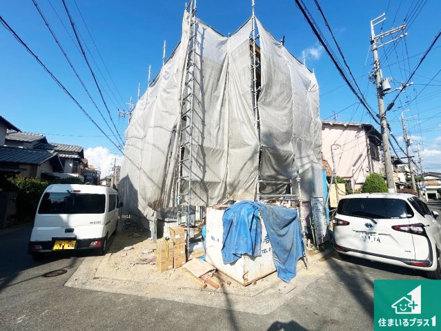 堺市東区日置荘西町　第2期　新築一戸建ての外観|現在建築中！落ち着いた街並みで新生活を始めることが出来そう！周辺の物件も併せてご紹介させて頂きます！