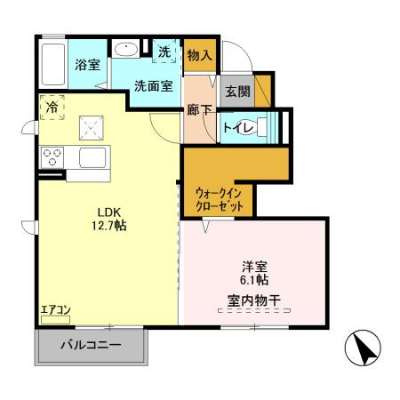 ステラAの間取り