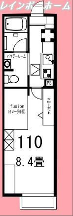 エルスタンザ高砂の間取り