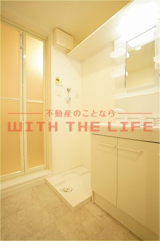 ADC小郡ARIANA（アリアナ）【キャッシュバック対象物件】の洗面所|同施工会社の類似物件の写真です。
※同シリーズ別物件の写真　※現状優先
