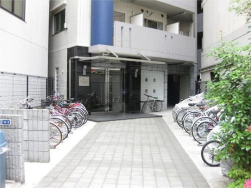クレアシオン門前仲町のエントランス