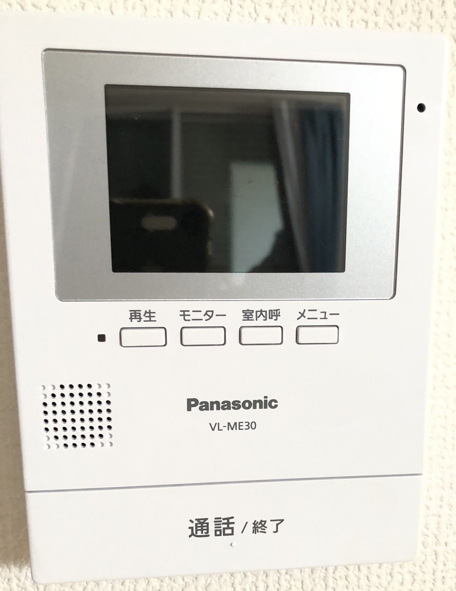 春日市天神山七丁目の中古住宅の防犯設備
