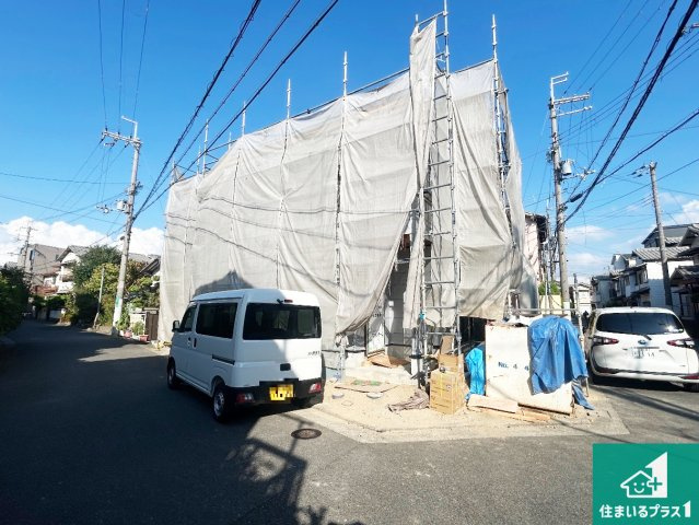 堺市東区日置荘西町　第2期　新築一戸建ての外観|現在建築中！落ち着いた街並みで新生活を始めることが出来そう！周辺の物件も併せてご紹介させて頂きます！