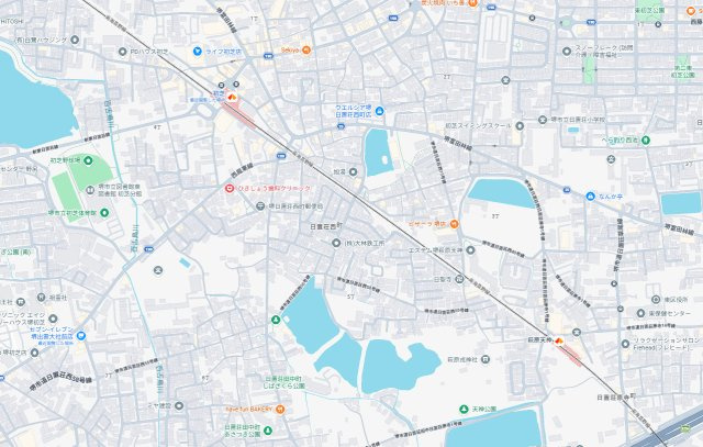 堺市東区日置荘西町　第2期　新築一戸建ての地図