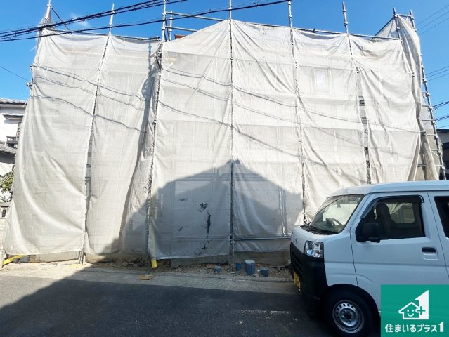 堺市東区日置荘西町　第2期　新築一戸建ての外観|現在建築中！落ち着いた街並みで新生活を始めることが出来そう！周辺の物件も併せてご紹介させて頂きます！