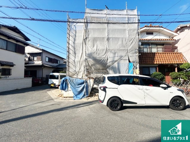 堺市東区日置荘西町　第2期　新築一戸建ての外観|現在建築中！落ち着いた街並みで新生活を始めることが出来そう！周辺の物件も併せてご紹介させて頂きます！