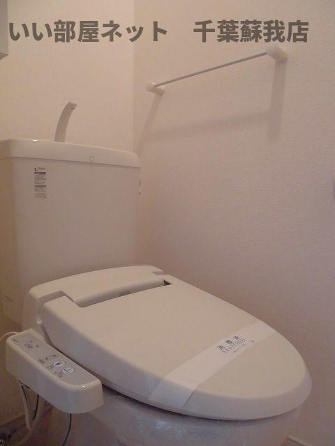 エクセランＡのトイレ|落ち着いたトイレです