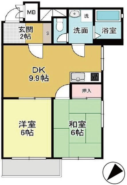 神楽坂OSハウスの間取り