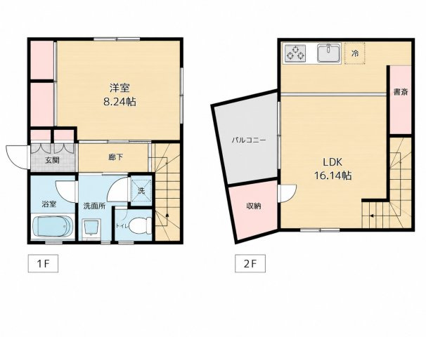 マブルックれんがやの間取り
