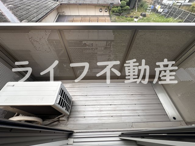 アルファA棟のバルコニー