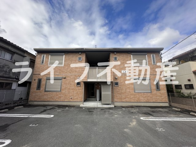 アルファA棟の外観