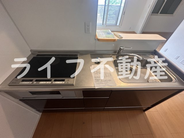 アルファA棟のキッチン