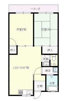 【間取り】 | みやびハイツ