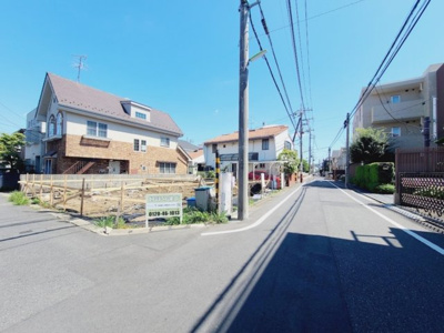 【前面道路含む現地写真】 | 【現地内覧会】世田谷区船橋3丁目　新築戸建　A号棟 11880万円