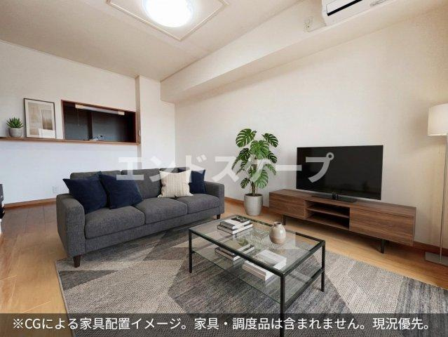 ベルフィオーレⅡの居間・リビング|高崎、前橋のお部屋探しはエンドスケープまで！お客様の理想お聞かせ下さい♪
