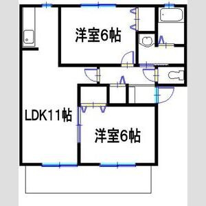 リッツハウスM&Rの間取り