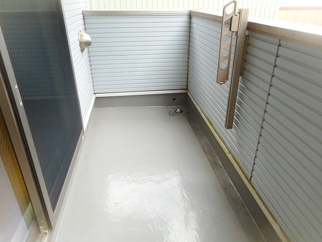 馬車道館のバルコニー