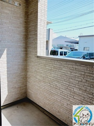 デュオ　ルーチェ　Ⅰのバルコニー|※パース写真