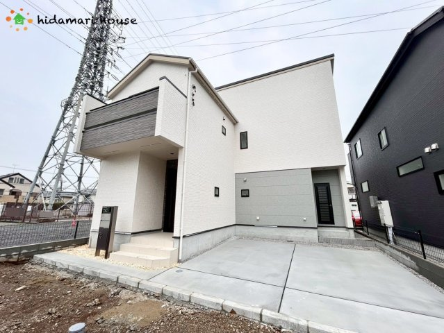 北本市東間7丁目　新築戸建　ブルーミング06の外観|現地写真