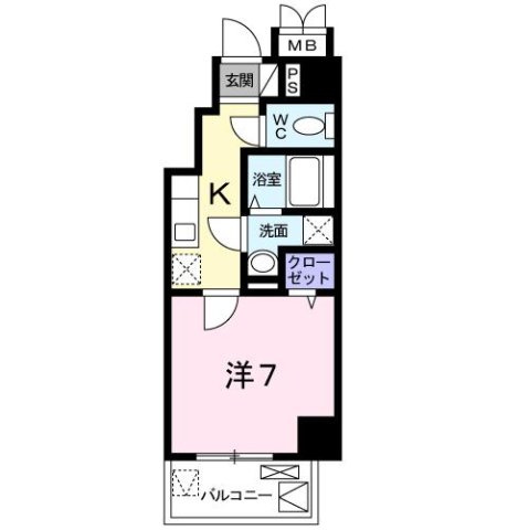 エトワール衣掛の間取り