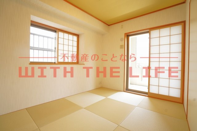 アーサー六ツ門プレミアムタワー【キャッシュバック対象】の和室|和室があると落ち着いた雰囲気になりますね
