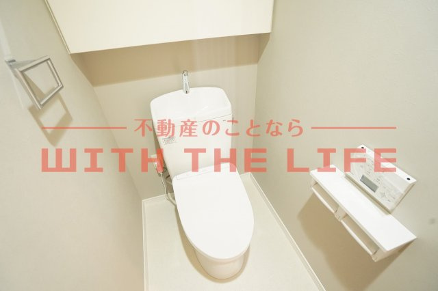 アーサー六ツ門プレミアムタワー【キャッシュバック対象】のトイレ|落ち着いたトイレです