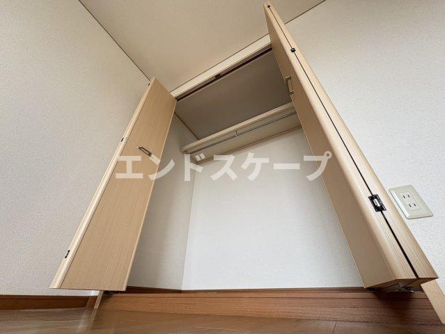 リヴェールＢの収納|高崎、前橋のお部屋探しはエンドスケープまで！お客様の理想お聞かせ下さい♪
