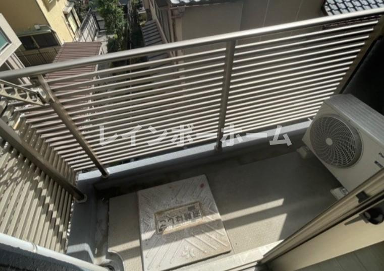 アクシーズグランデ高鼻町のバルコニー