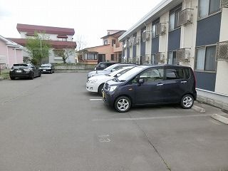 レオネクストＳＡＤＡ１の駐車場|青森　三沢　家具　家電　社宅　マンスリー