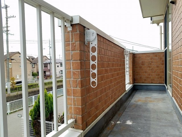 アンフルールⅡ番館のバルコニー
