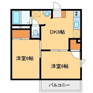 【間取り】 | ディアコートA