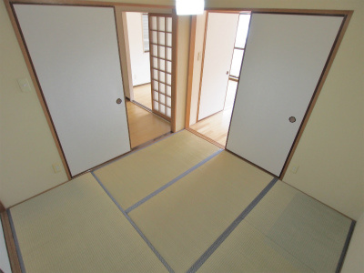 空城コーポの和室