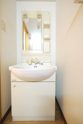 エレガンス京町の独立洗面台|※写真は別の部屋のものです。