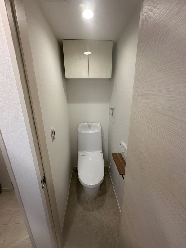 和光市白子３丁目のアパートのトイレ