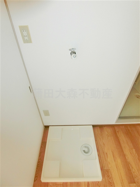 ハイツレイメイの設備|洗濯機置き場