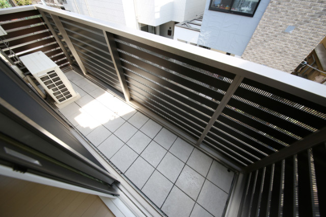 フォレスト小山台のバルコニー