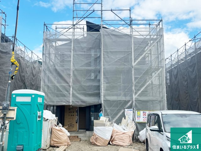 丹波市柏原町南多田　新築一戸建ての外観|現在建築中！落ち着いた街並みで新生活を始めることが出来そう！周辺の物件も併せてご紹介させて頂きます！
