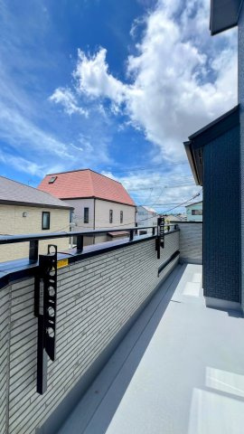 浜甲子園2丁目のバルコニー
