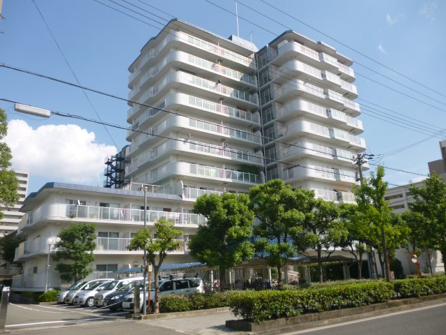 【外観】 | 日商岩井香櫨園マンション２号棟 | 総戸数118戸。御前浜公園が近くお子様の遊び場に便利な立地