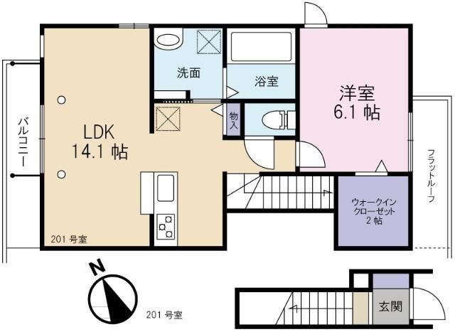 【間取り】 | コンフォルト砧