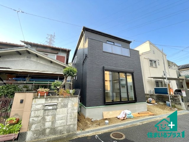 ■交野市倉治　第1期　新築一戸建ての外観|お客様に長く安心して住んでいだだける事にこだわった家づくり！住んでからのアフターサービスにもしっかりと取り組んでいます！