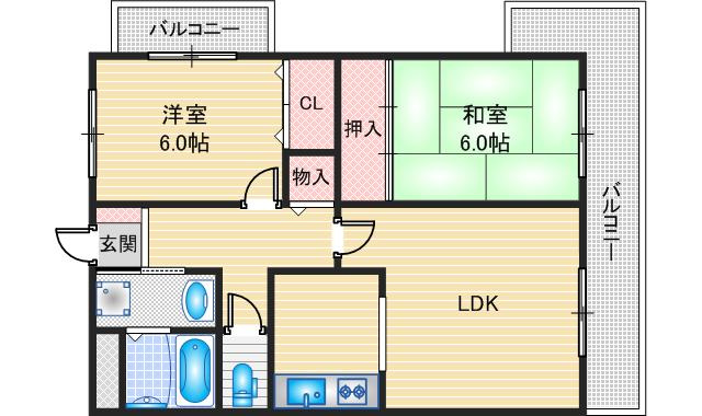 【間取り】 | サウスステーション公輝
